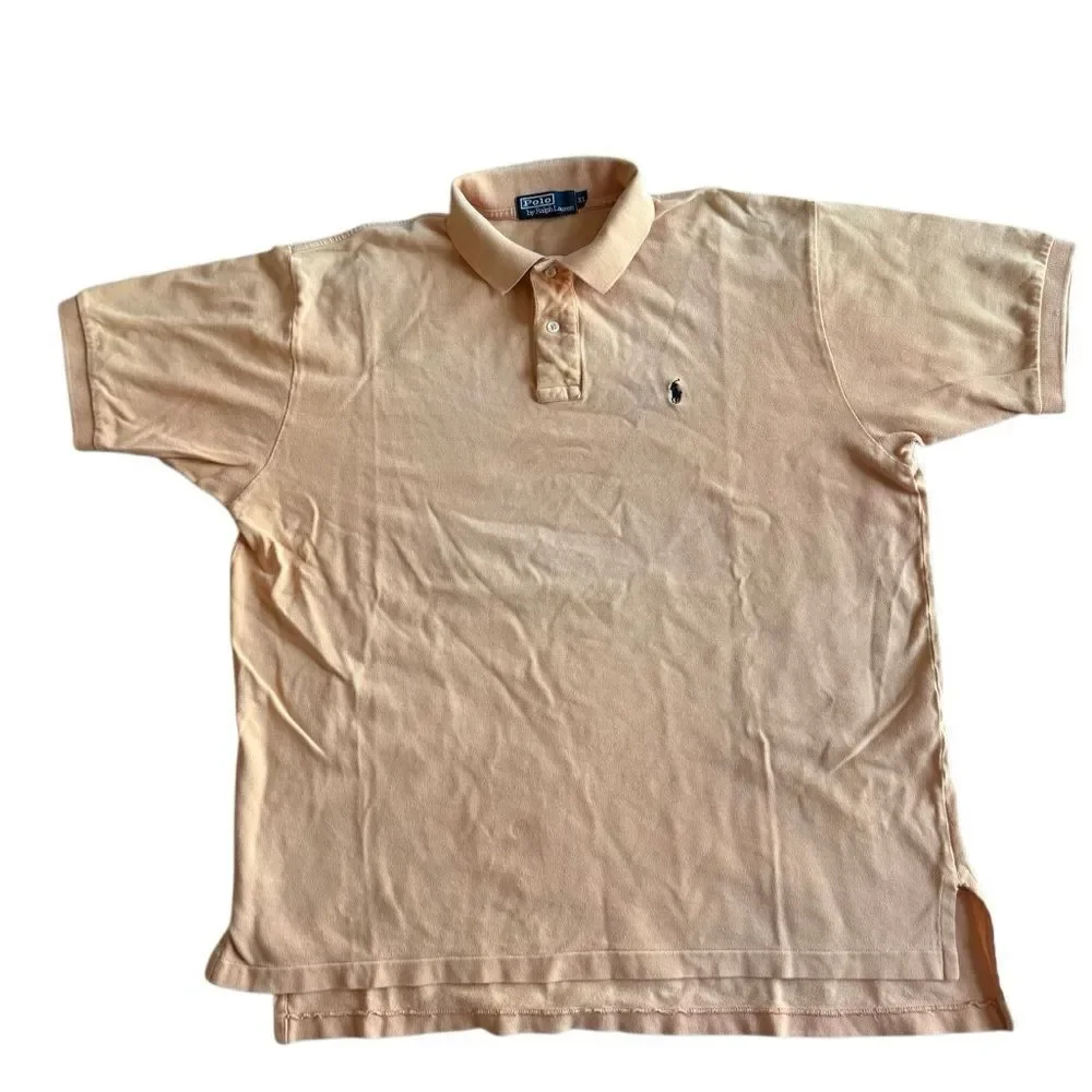 Polo Ralph Lauren Men's Classic Horse Cotton Short Sleeve Polo Shirt Size XL